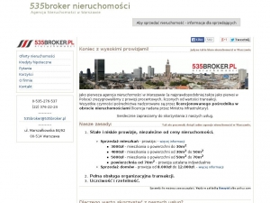 Zakup nieruchomości z pomocą 535broker