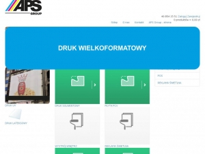 APS - druk wielkoformatowy, druk cyfrowy.